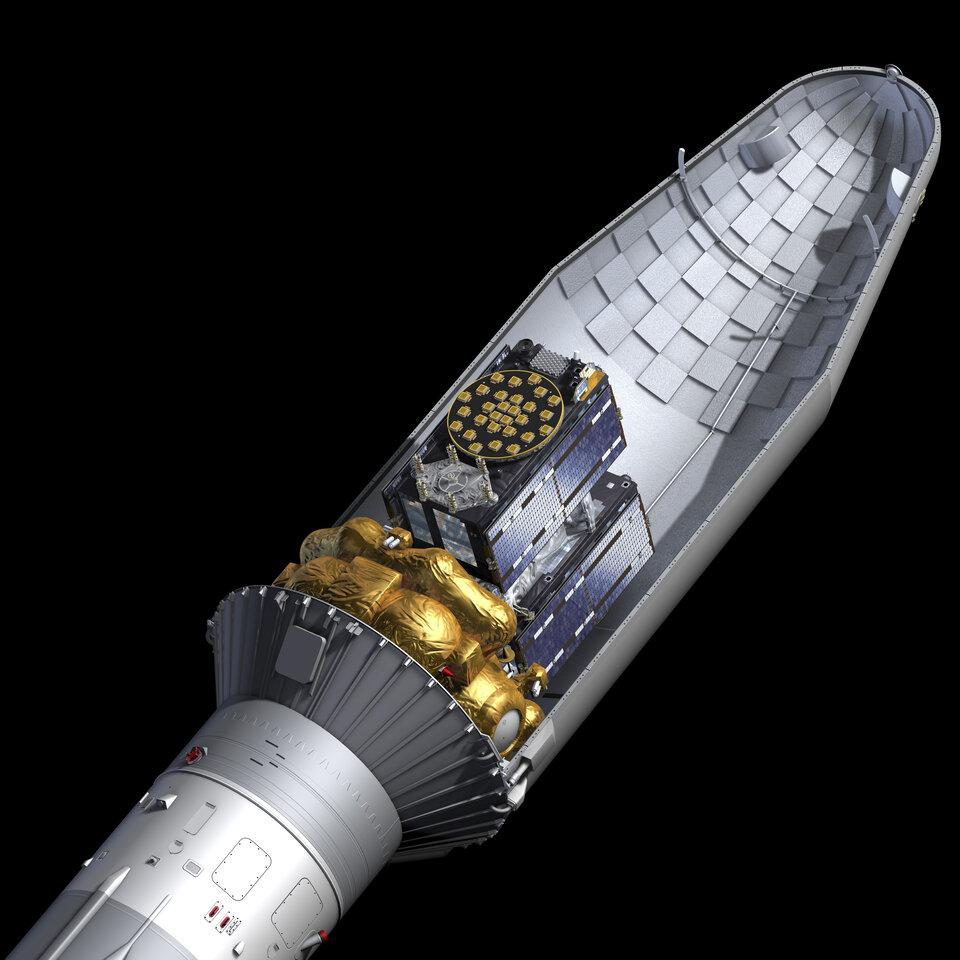 Космические аппараты Galileo в ракете-носителе Союз