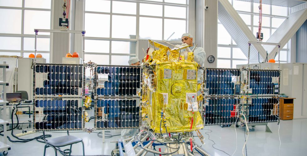 Космический аппарат компании «Информационные спутниковые системы» имени академика М.Ф. Решетнева Космический аппарат компании «Информационные спутниковые системы» имени академика М.Ф. Решетнева